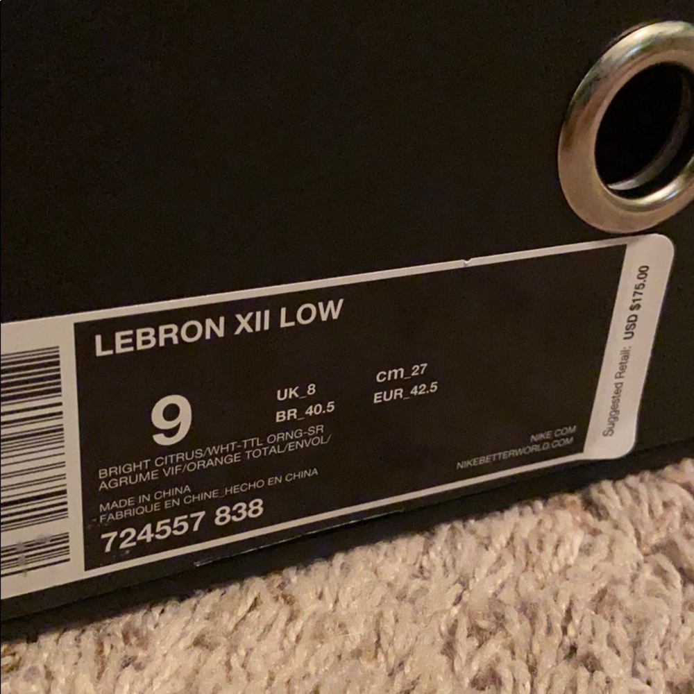 LEBRON XII LOW SHOES - Picture 5 of 8